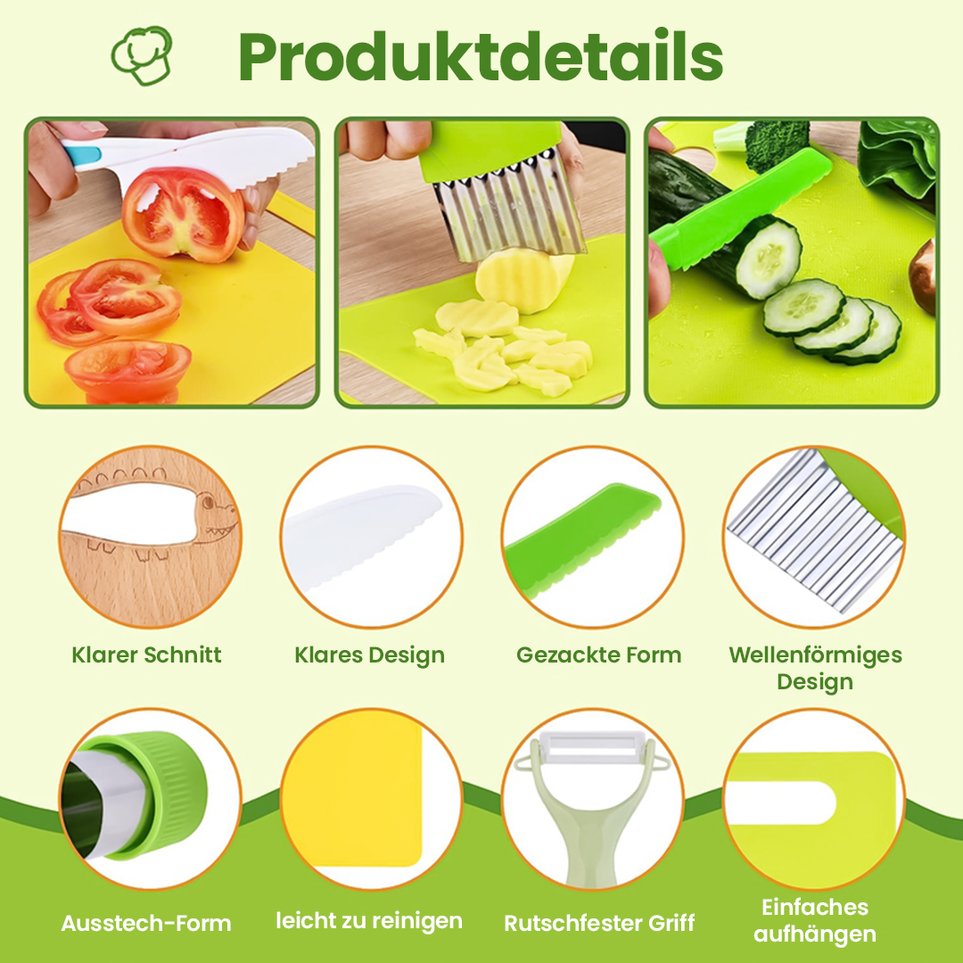 MiniChef – Innovatives Küchenset für spielerisches Kochen & sicheres Lernen