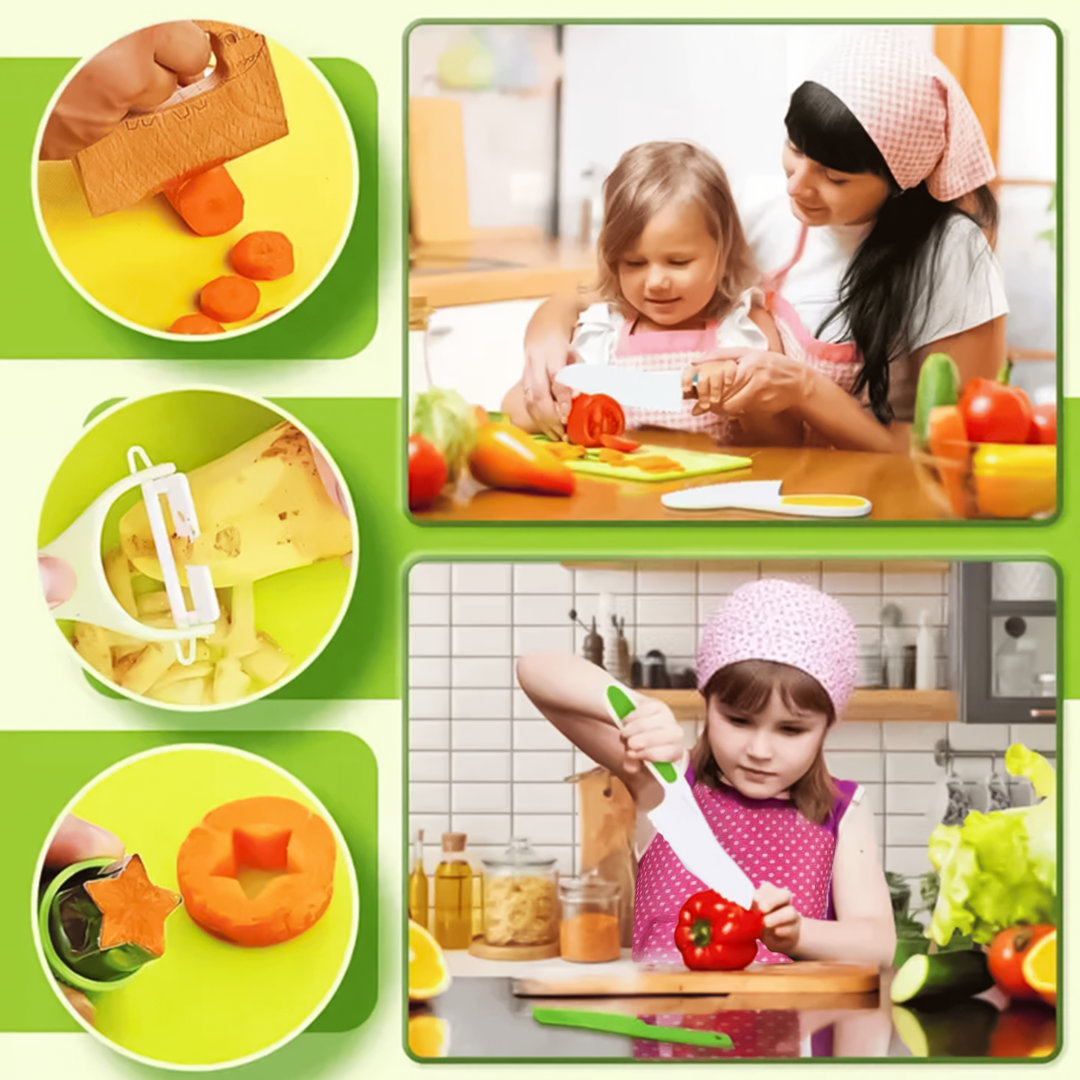 MiniChef – Innovatives Küchenset für spielerisches Kochen & sicheres Lernen