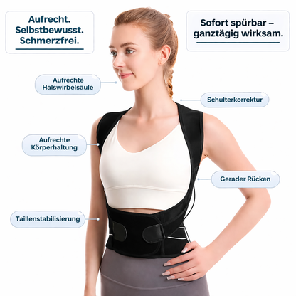 Mivelle BackFix™ – Haltungskorrektor für einen geraden Rücken