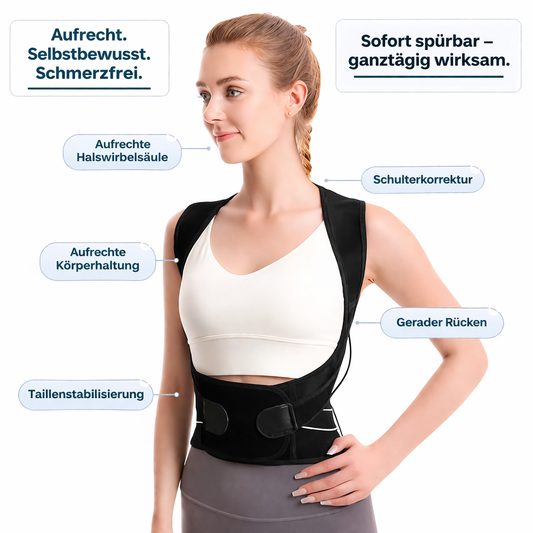 Mivelle BackFix™ – Haltungskorrektor für einen geraden Rücken