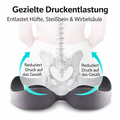 Mivelle Sitara™ – Ergonomisches Sitzkissen für spürbare Rückenentlastung