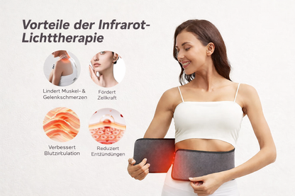 Mivelle Lumora™ – Innovativer Rotlicht-Gürtel für spürbare Muskelentspannung